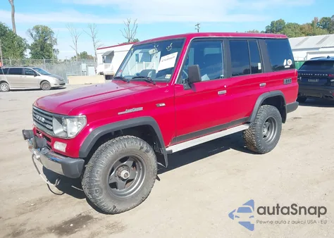 1992 Toyota Landcruiser из США, поврежденный, VIN JT1V0LJ7708000494